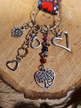 Load image into Gallery viewer, Love hearts bag charm
