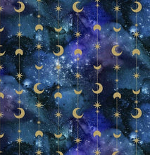 Load image into Gallery viewer, Tarot/Oracle cloth/pouch/wrap, Celestial/Sun/Moon/Stars/Galaxy
