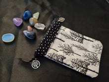 Load image into Gallery viewer, Crystal/rune/bones/gemstone/jewellery pouch
